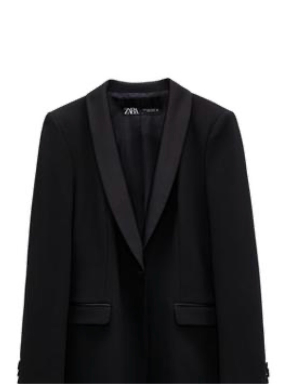 ZARA Black Women’s Tuxedo Blazer with Pants